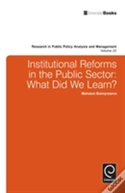 Capa do artigo Institutional Reforms In The Public Sector