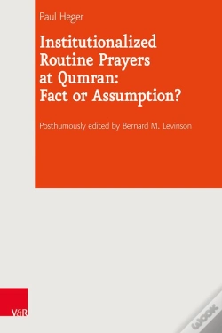 Capa do artigo Institutionalized Routine Prayers At Qumran: Fact Or Assumption?