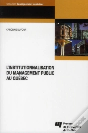 Capa do artigo Institutionnalisation Du Management Public Au Quebec