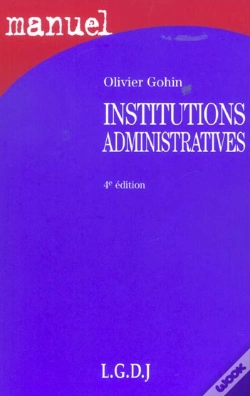 Capa do artigo Institutions Administratives ; 4e Edition