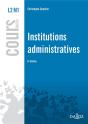 Institutions Administratives (6e Édition) - Preview