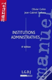 Capa do artigo Institutions Administratives-6eme Editio