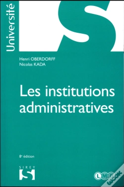 Capa do artigo Institutions Administratives - 8e Ed.