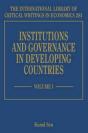 Institutions And Governance In Developing Countries - Preview