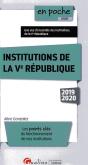 Institutions De La Ve Republique 2019 - Preview