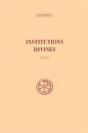 Institutions Divines T.1 - Preview