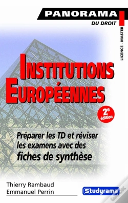 Capa do artigo Institutions Européennes (2e Édition)