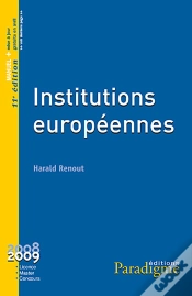 Capa do artigo Institutions Européennes