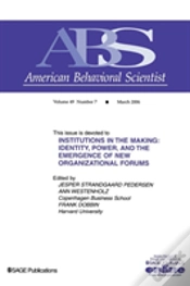 Capa do artigo Institutions In The Making