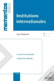 Capa do artigo Institutions Internationales (17e Édition)