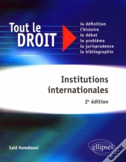 Capa do artigo Institutions Internationales - 2e Édition