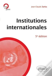 Capa do artigo Institutions Internationales 5eme Edition