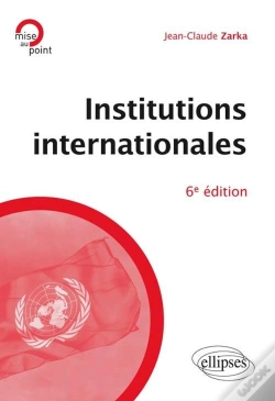 Capa do artigo Institutions Internationales 6eme Edition