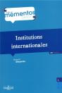 Institutions Internationales (Édition 2018) - Preview