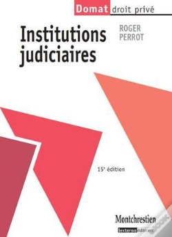 Capa do artigo Institutions Judiciaires, 15eme Edition