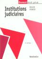 Institutions Judiciaires ; 9e Edition - Preview