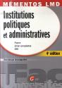 Institutions Politiques Et Administratives (4e Édition) - Preview