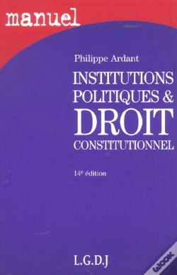 Capa do artigo Institutions Politiques Et Droit Constitutionnel (14e Édition)