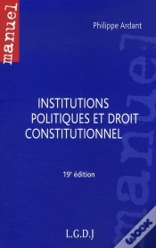 Capa do artigo Institutions Politiques Et Droit Constitutionnel (19e Édition)