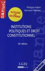 Capa do artigo Institutions Politiques Et Droit Constitutionnel (20e Édition)