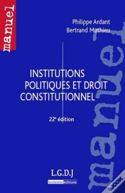 Capa do artigo Institutions Politiques Et Droit Constitutionnel