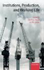 Institutions, Production, And Working Life - Preview