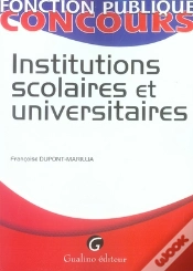 Capa do artigo Institutions Scolaires Et Universitaires