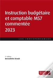 Capa do artigo Instruction Budgetaire Et Comptable M57 Commentee 2023