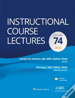 Capa do artigo Instructional Course Lectures: Volume 74: Print + Ebook With Multimedia