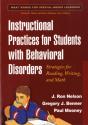 Instructional Practices For Students With Behavioral Disorders - Preview
