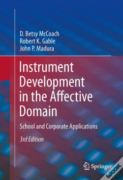 Capa do artigo Instrument Development In The Affective Domain