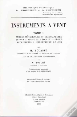 Capa do artigo Instruments À Vent Tome 1
