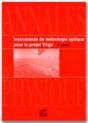 Instruments De Metrologie Optique Pour Le Projet Virgo - Preview