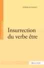 Insurrection Du Verbe Être - Preview