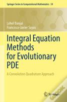 Integral Equation Methods For Evolutionary Pde