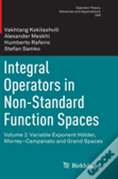 Integral Operators In Non-Standard Function Spaces