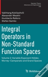 Integral Operators In Non-Standard Function Spaces
