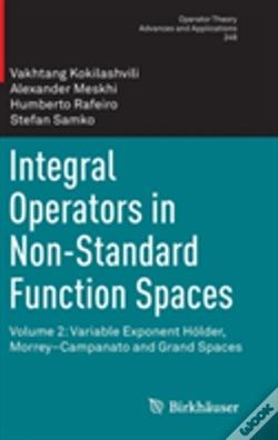 Capa do artigo Integral Operators In Non-Standard Function Spaces