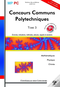 Capa do artigo Integrale Ccp Mp Pc T.3 Mathematiques Physique Chimie (L)