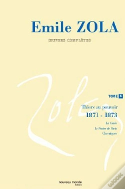 Capa do artigo Integrale Emile Zola Tome 5 L Ordre Moral 1873-1874