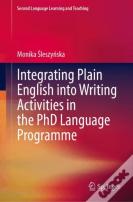 Integrating Plain English Into Writing Activities In The Phd Language Programme