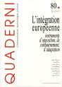 Integration Europeenne Instruments D Opposition De Contournement D Adaptation - Preview