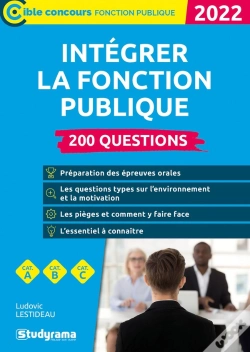 Capa do artigo Integrer La Fonction Publique  A200 Questions