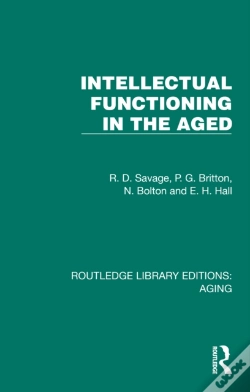 Capa do artigo Intellectual Functioning In The Aged