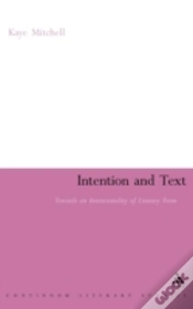 Capa do artigo Intention And Text