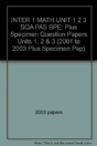 Inter 1 Math Unit 1 2 3 Sqa Pa - Preview