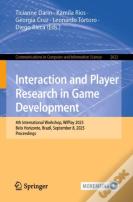 Interaction And Player Research In Game Development