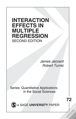 Capa do artigo Interaction Effects In Multiple Regression