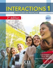 Capa do artigo Intéractions ; Fle ; Méthode De Français ; A1.1 (2e Édition)