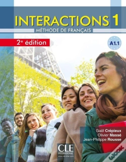 Capa do artigo Intéractions ; Fle ; Méthode De Français ; A1.1 (2e Édition)